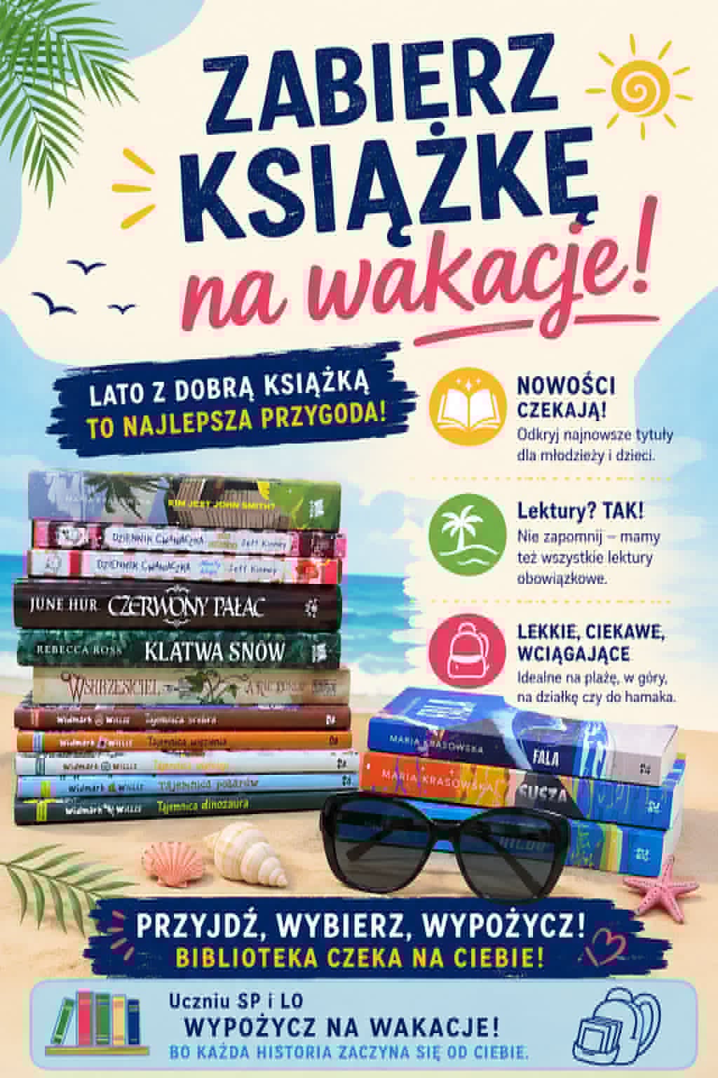 ksiazka na wakacje